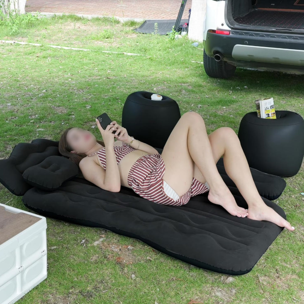 Inflatable Car Air Mattress for Back Seat SUV MPV
