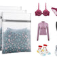 6Pcs Mesh Laundry Bags for Delicates Medium Washing Bags with Zipper Closure