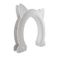 White Cat Ear Pet Door Frame for Interior Door