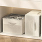 Shoe Organizer for Closet Foldable Shoe Storage Containers with Adjustable Dividers and Transparent Cover