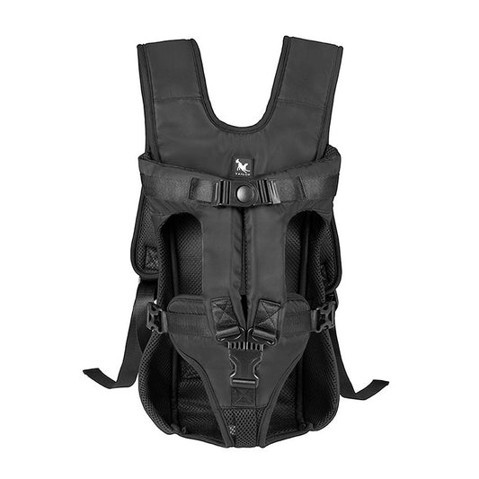 Dog Carrier Backpack Hands-Free Front Carriers Legs Out Pockets