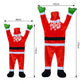 Outdoor Hanging Climbing Santa Claus Window Outdoor Xmas Props
