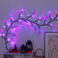 Halloween Willow Vine Twig Decoration Lights-Bat Branch Light