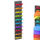 Hat Organizer Built In Spring Clips For Baseball Caps Wall Mount Closet Hat Rack Holder