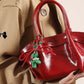 Christmas Red Women Patent Leather Bag Crossbody Bag Purse Handbag