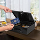 Key Lock Document Box with Two Keys and a Pad for Personal Items
