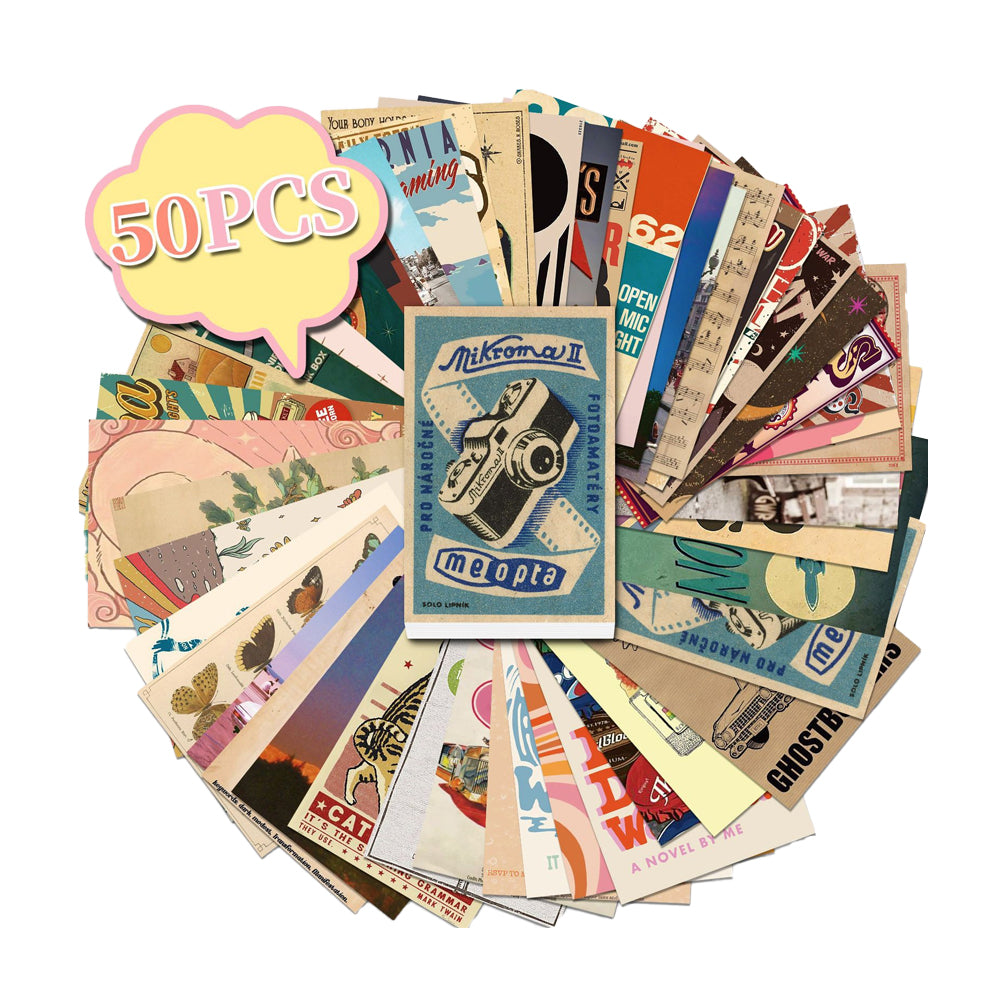 50Pcs Y2k Aesthetic Wallpaper Downtown Girl Room Poster Decor