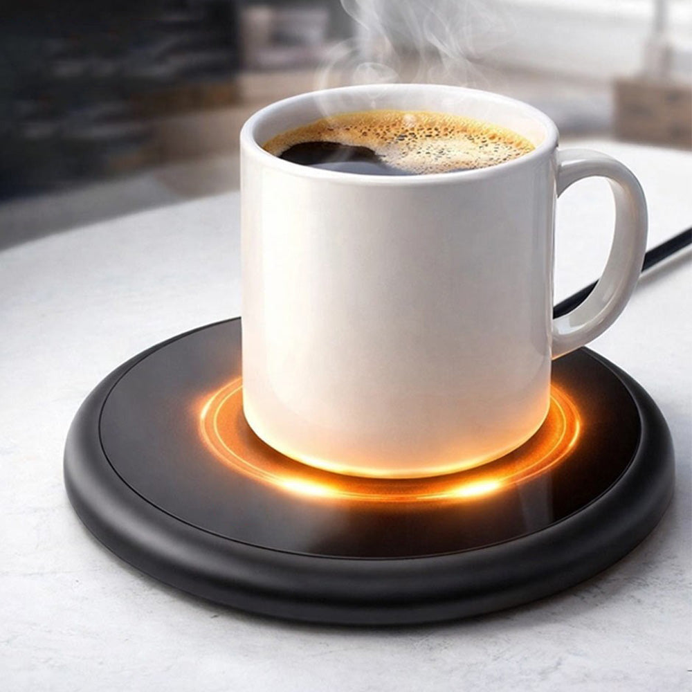 USB Electronic Coffee Mug Warmer Cup Tea Milk Beverage Pad Plate for Office Home Use