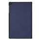 PU Leather Trifold Stand Case for Fire HD 10 2021 2023-Dark Blue