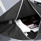 Large Foldable Travel Duffel Bag Carry On Shoulder Duffle Bag With Shoe Compartment