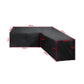 Waterproof L-Shape Outdoor Furniture Cover Waterproof Outdoor Sectional Cover