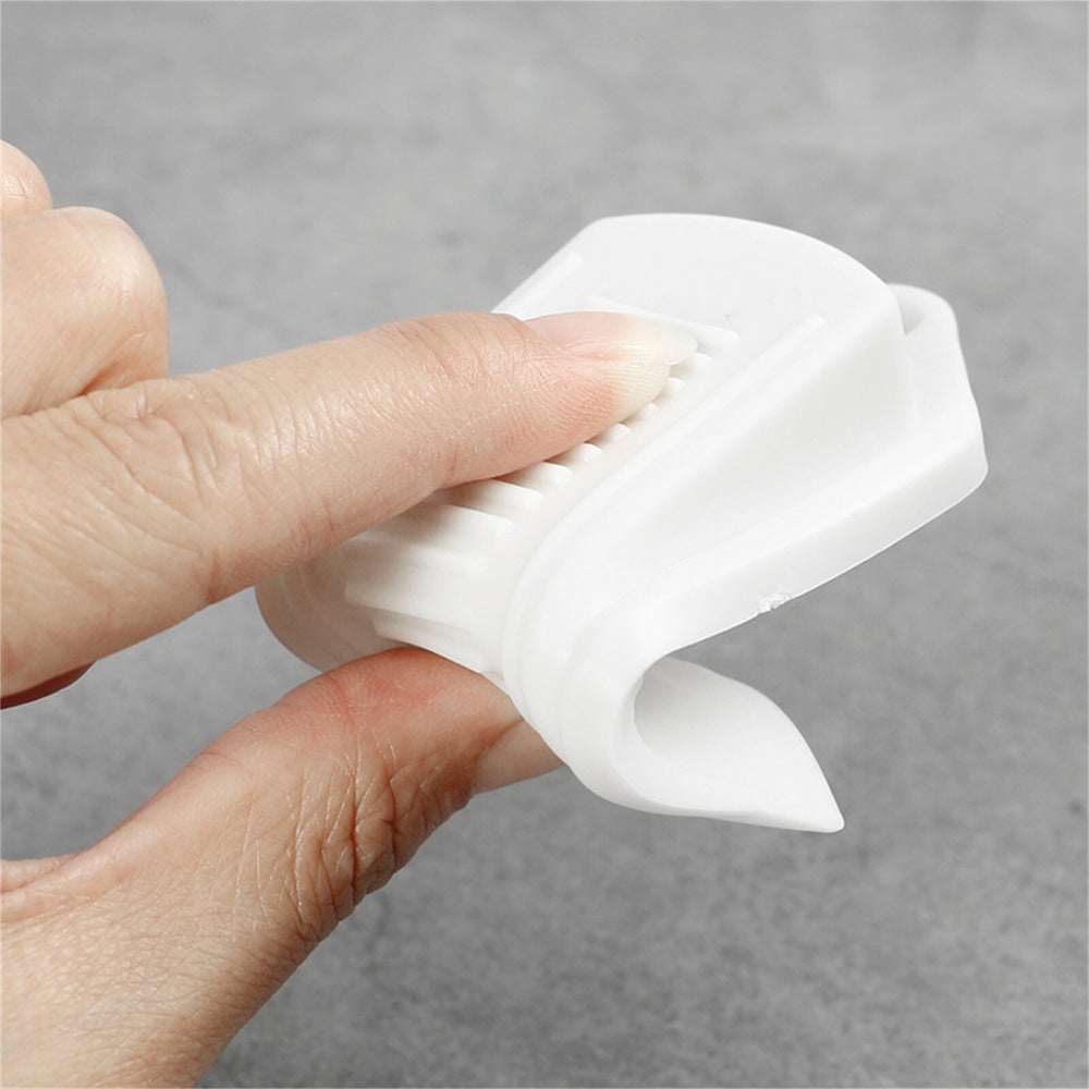 6PCS Door Wedge Stopper Rubber Grip Security Door Stoppers Wall Protector For Home