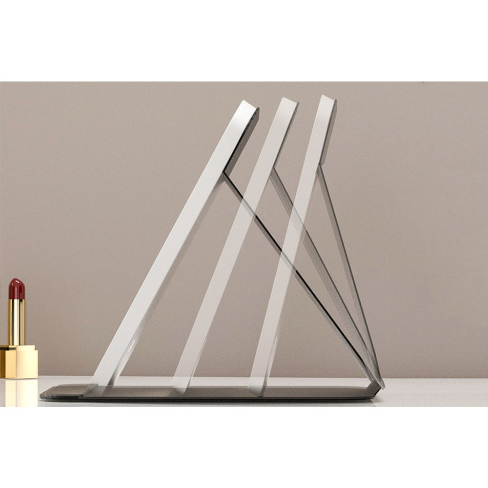 Fold LED Dimmable Makeup Mirror with 3 Colors Adjustable Light
