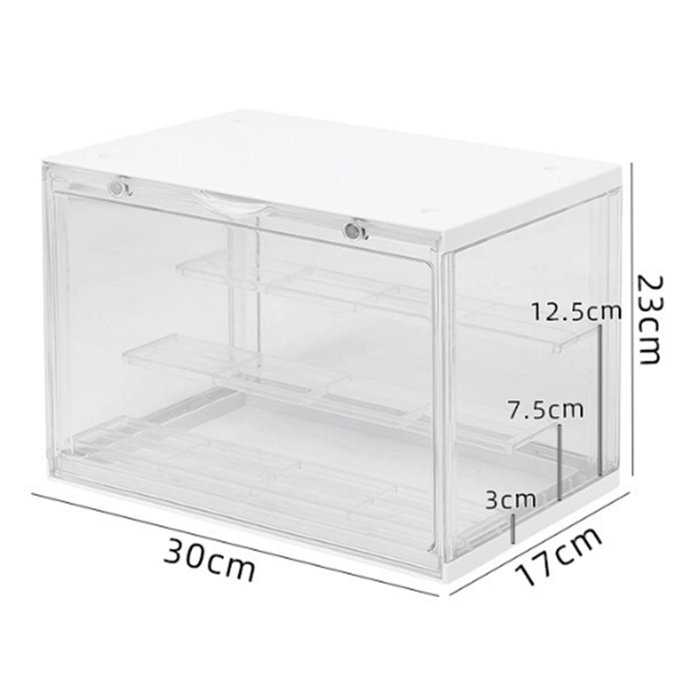 Display Case for Mini Action Figures Dust Proof Collectibles Model Toys