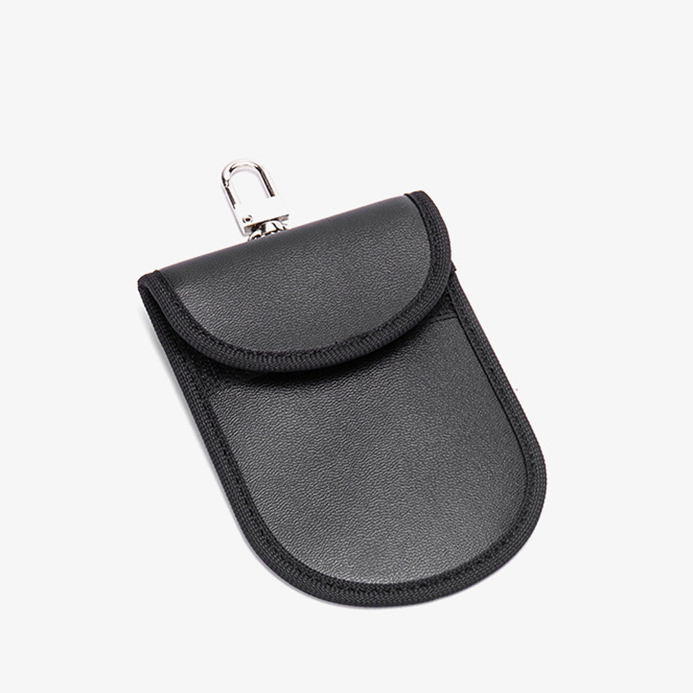 PU Faraday Bag for Car Key Fob RFID Blocking Pouch