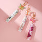 5Pcs Portable Perfume Atomiser Keychain Bottle 5ml Travel Refillable Spray