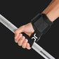 2PCS Weight Lifting Wrist Bar Straps Pull-up Support Strap Grip Strength Band