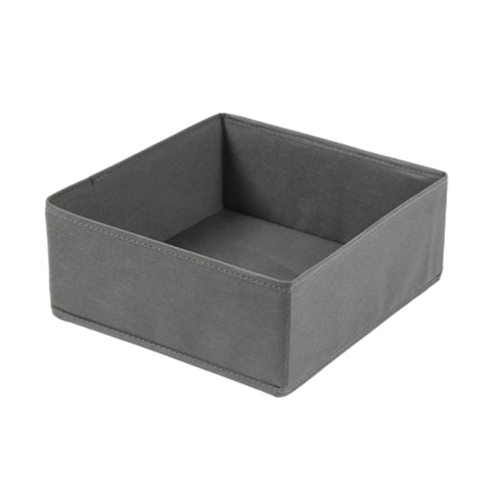 6Pcs Foldable Drawer Organizer Sock Underwear Storage Box with Zipper