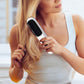 Portable Cordless Hair Straightener Comb with LED Display Negative Ion Heating
