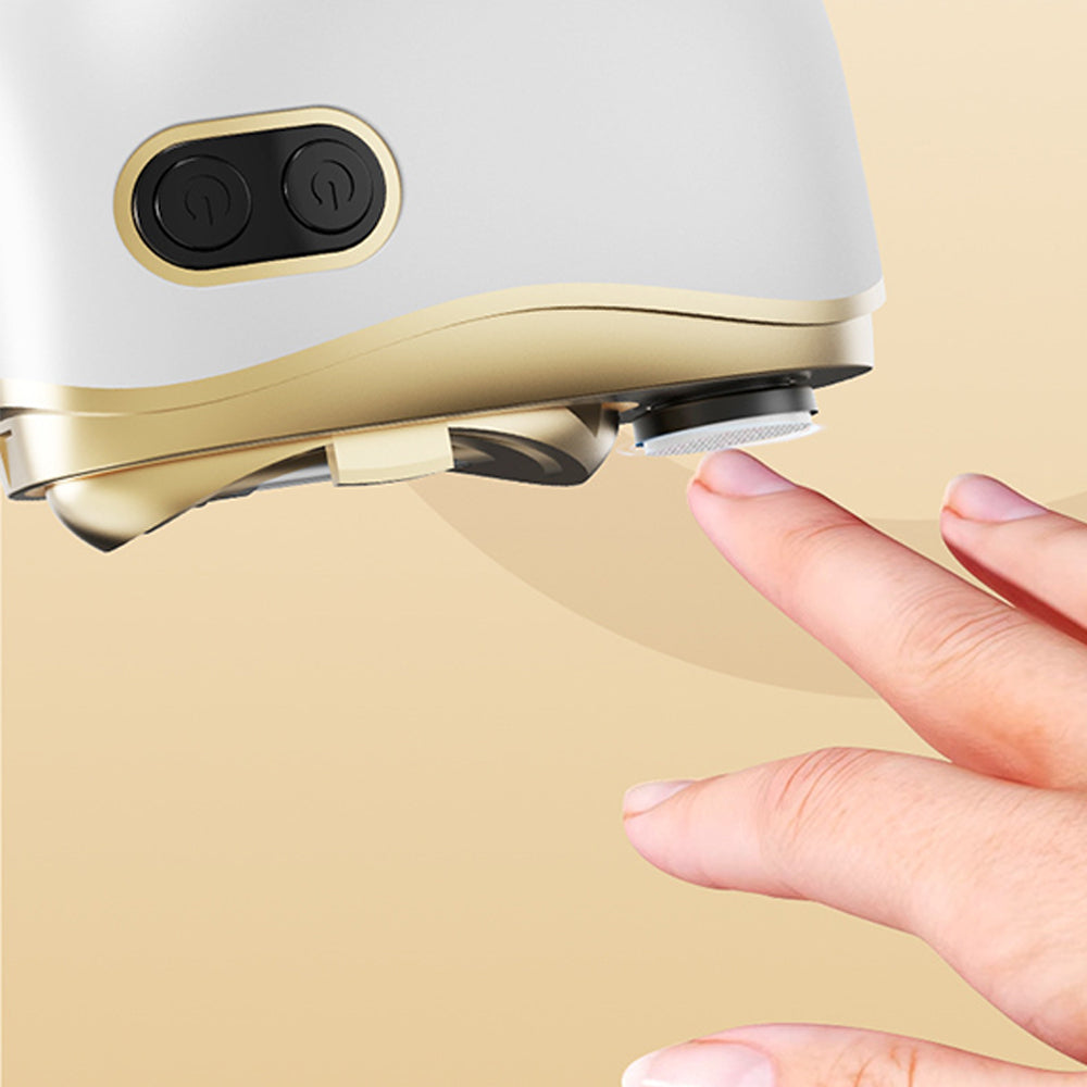 2 in 1 Electric Nail Clipper and Polisher with LED Light Rechargeable