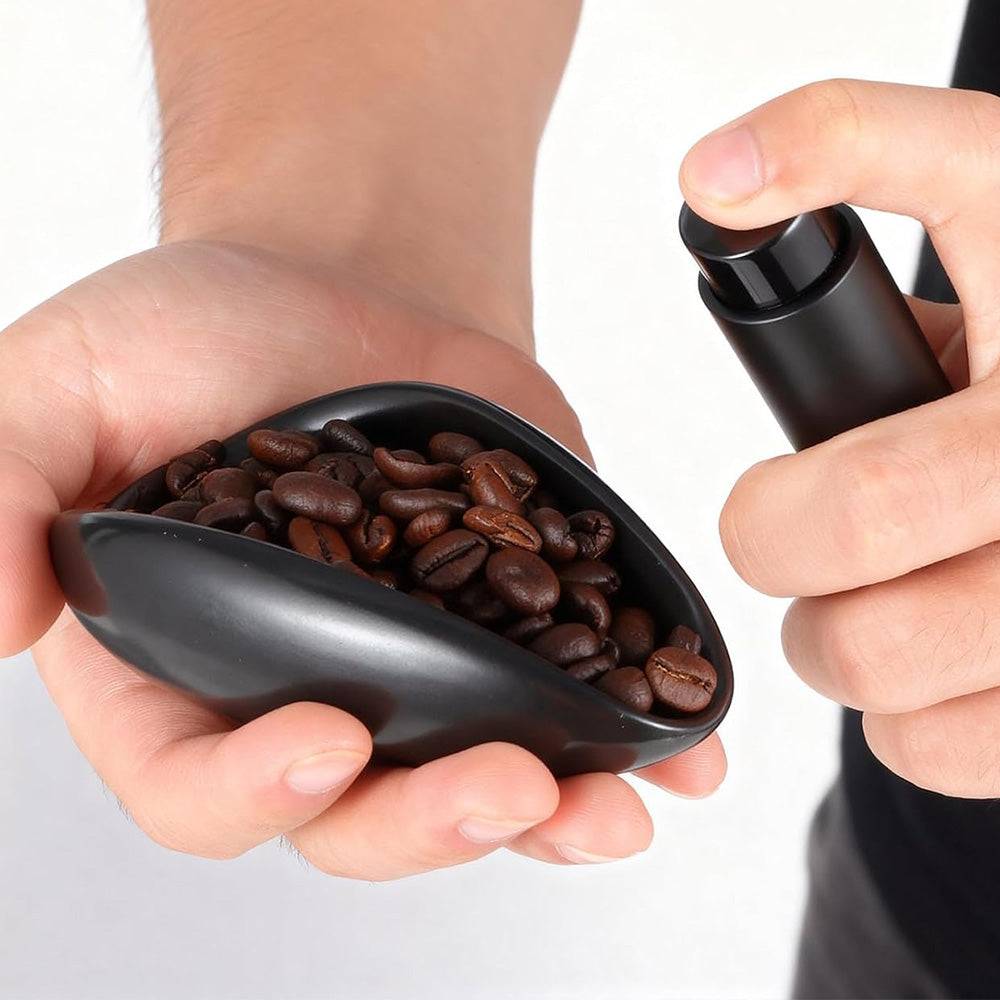 Ceramic Coffee Bean Dosing Tray Set