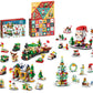 Advent Calendar 2025 Christmas House Mini Building Set