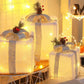 3PCS Christmas Lighted Gift Boxes With 8 Modes For Holiday Indoor Outdoor Decorations