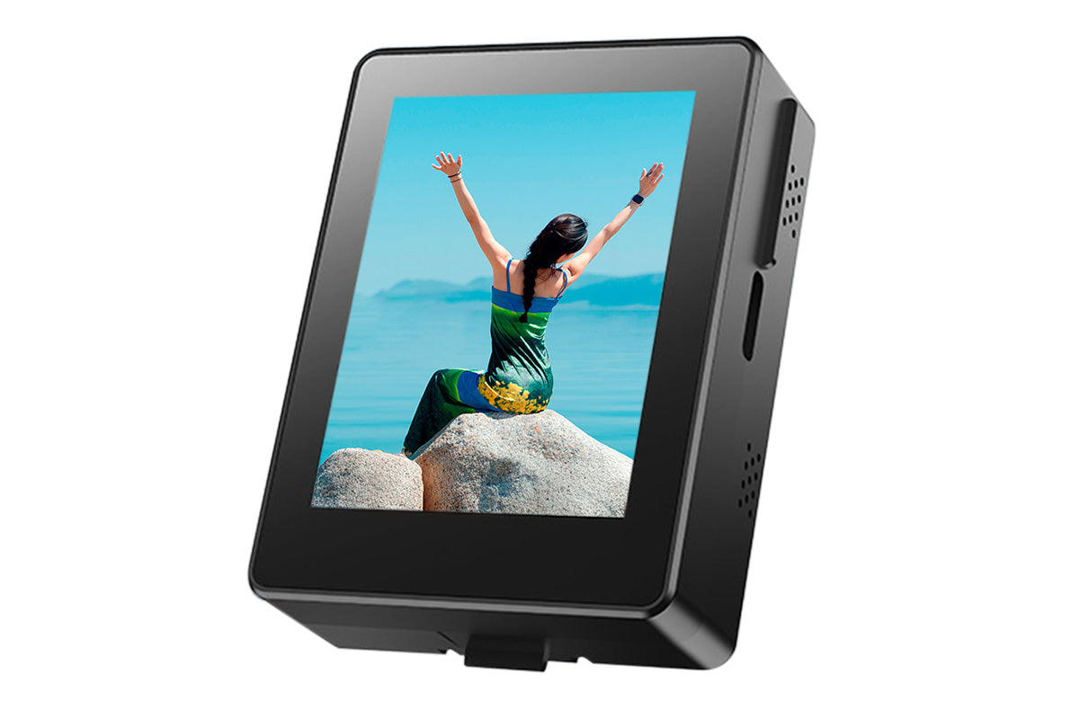Mini Vlog Selfie Monitor Screen Bluetooth Remote Selfie Monitor for Travel TikTok