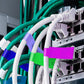 900 PCS Cable Labels with 10 Colors Self Adhesive Wire Markers for Network Power Cord