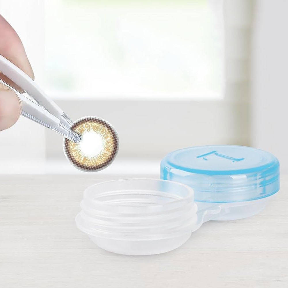 50 Pack Leak-Proof Contact Lens Cases Multi Colour