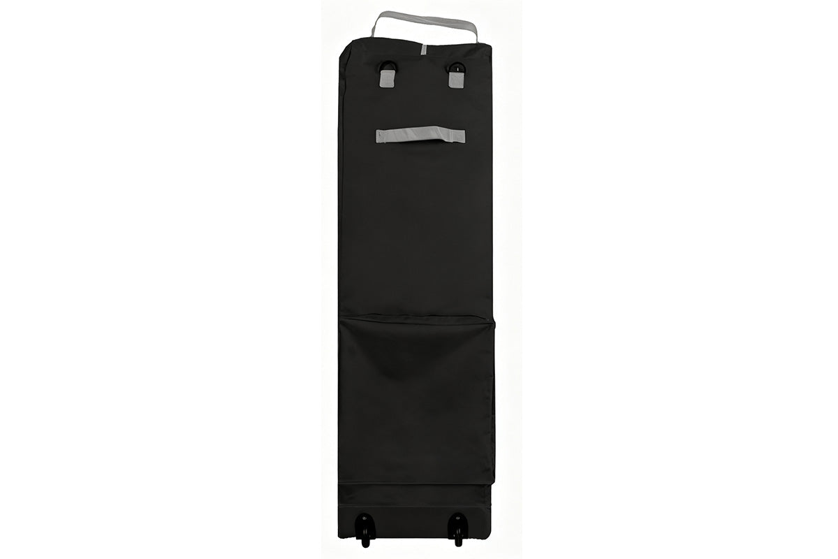 Handy Laundry Rolling Christmas Tree Storage Bag With Handle For Easy Transport-Black