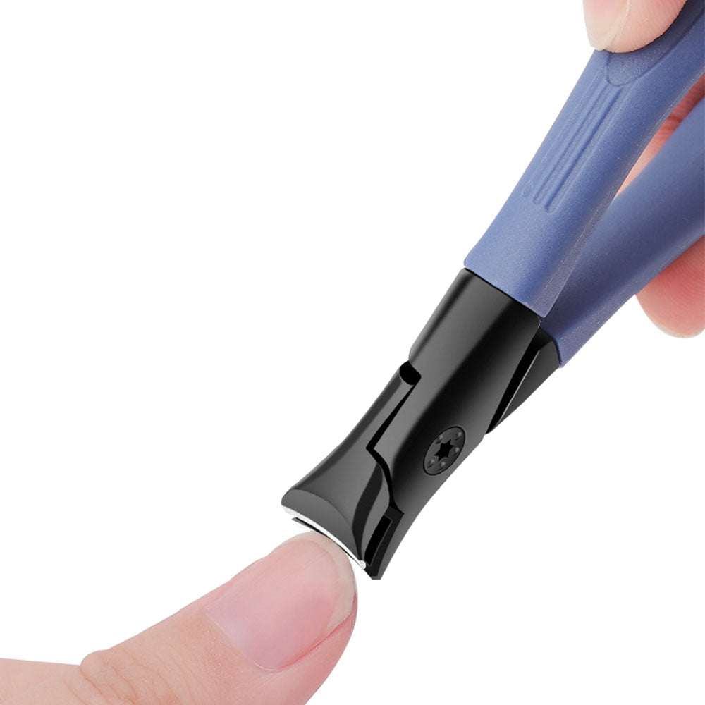 2Pcs 9x5.3CM Iron Extra Large Toe Nail Clippers Wide Jaw Opening Cutter for Manicure