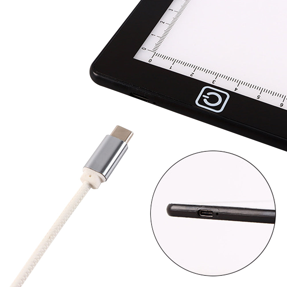 A3 Ultra Thin Portable LED Copy Board Light Tracing Box with Scale