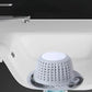 Bathtub Drain Hair Catcher Silicone Shower Hair Catcher for Pop Up and Regular Drains