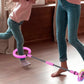 Ankle Skip Ball with Counter Flashing Light-Up Wheel for Kids Age 7 above and Aldults