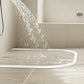 200cm Self Adhesive Shower Water Dam for Bathroom Floor Threshold Seal Strip