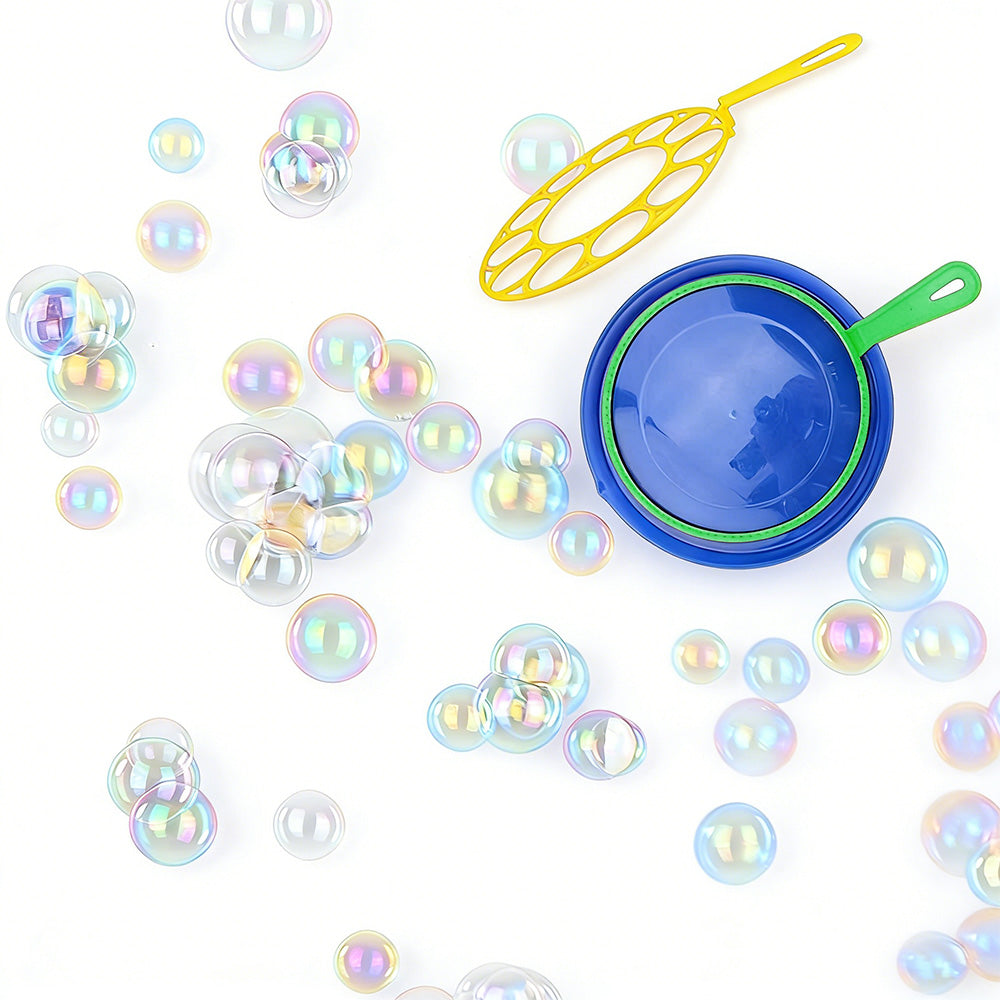 Big Bubble Wands Set Giant Magic Bubble Kit Wand Blower Maker With Tray