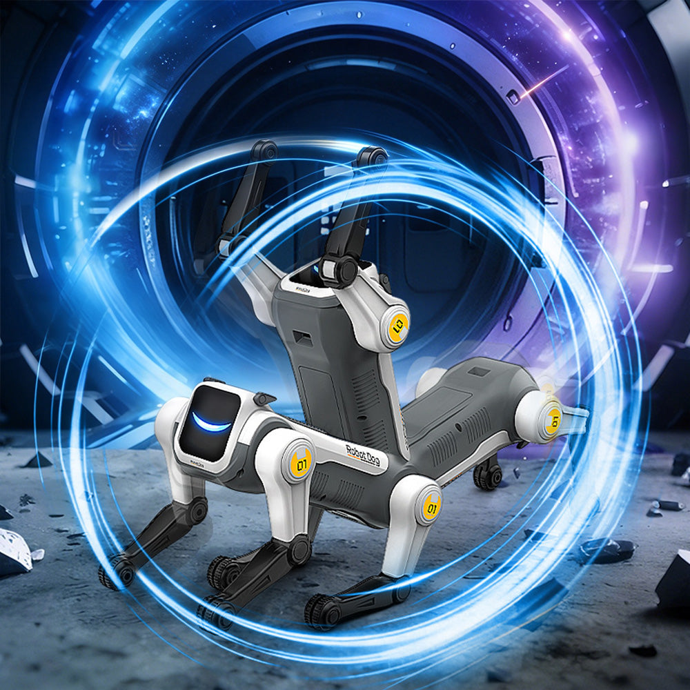 AI Stunt Remote Control Robot Dog Toy with Voice Control