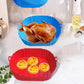 2pcs Square Silicone Air Fryer Liners Reusable Air Fryer Pot Air Fryer Inserts