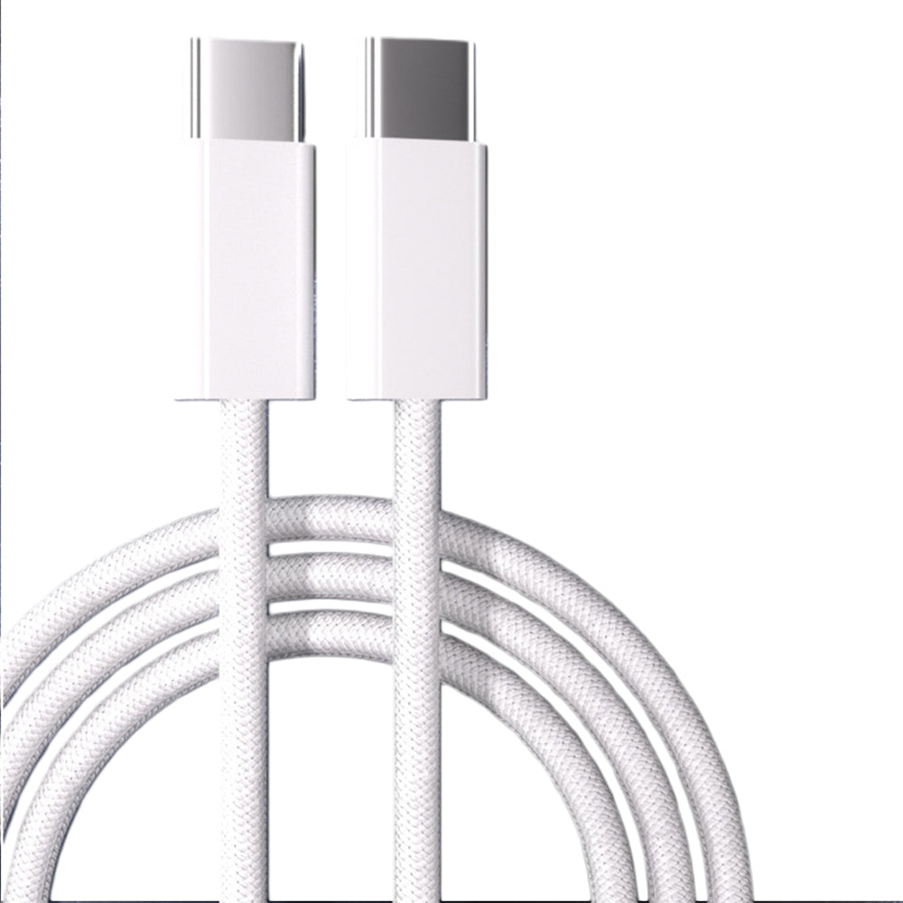2Pcs 2M USB C to USB C Charger Cable Nylon Braided Fast USB C to C Charger Cable USB Charging Cable