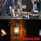 Rechargeable Retro Tent Camping Night Lamp