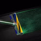 2Pcs Rechargeable Vacuum Cleaner Dust Display Light Green Light Universal High Visibility