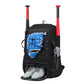 Baseball Backpack for Shoe Compartment Fence Hook