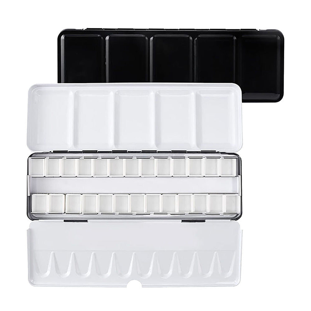 Empty Metal Palette Box Watercolour Travel Palettes