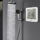 Digital Shower Clock Hygrometer Indoor Thermometer with Timer for Bathroom Kitchen