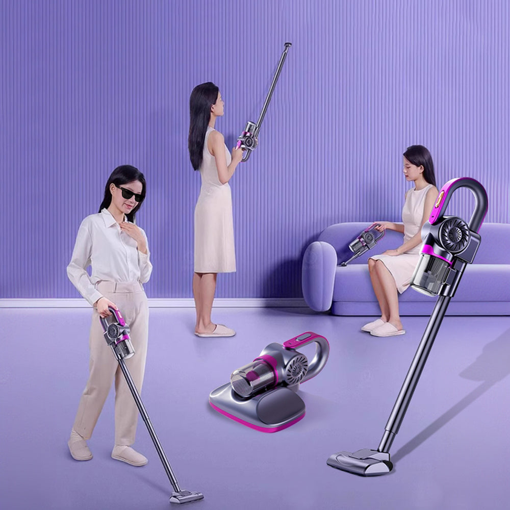 4 in 1 Cordless Vacuum Cleaner Floor Cleaning Mop with Mite Removal Function
