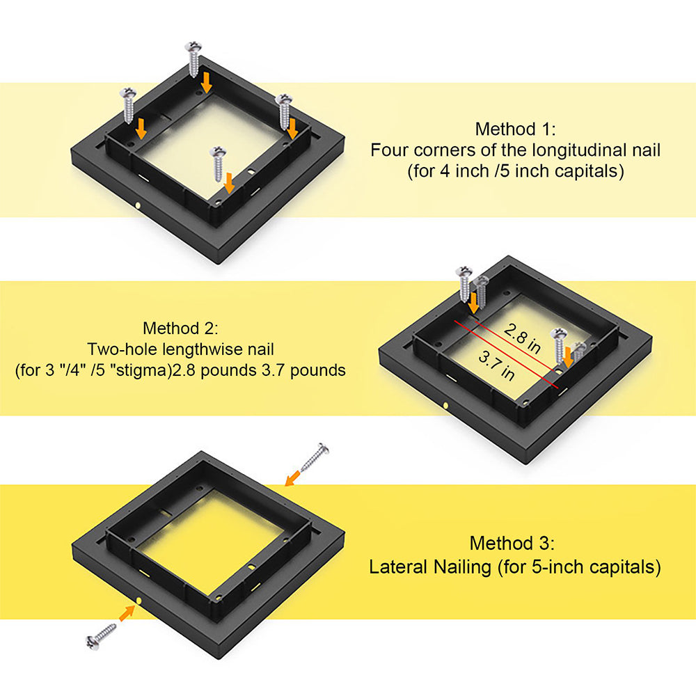 3 Modes Solar Powered Post Cap Lights