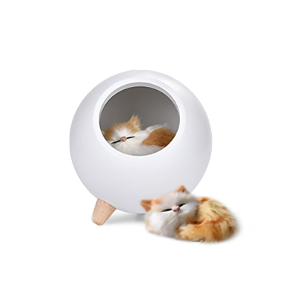 LED Cat Night Light for Bedroom Room Decoration Table Bedside Sleep Lamp