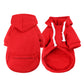 Warm Winter Pet Hoodie with Zipper Pockets