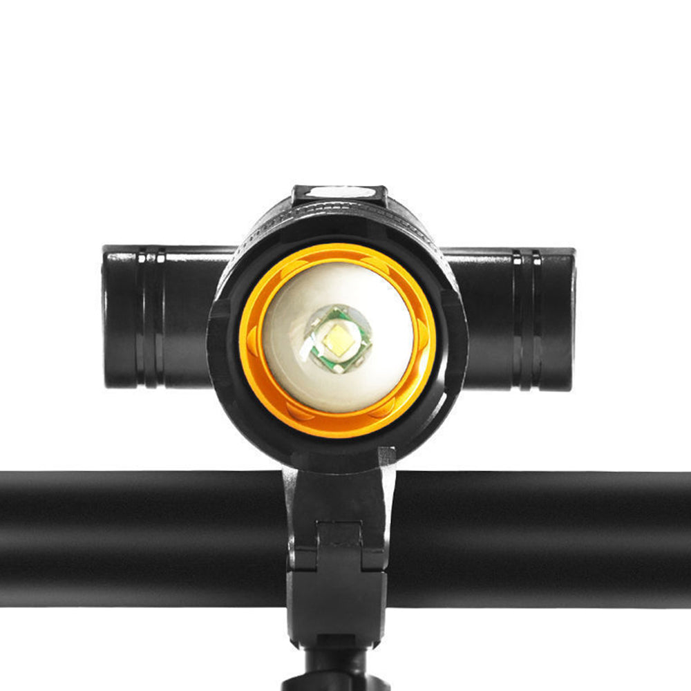 Rechargeable T6 MTB Bicycle LED Front Headlight with USB Cable